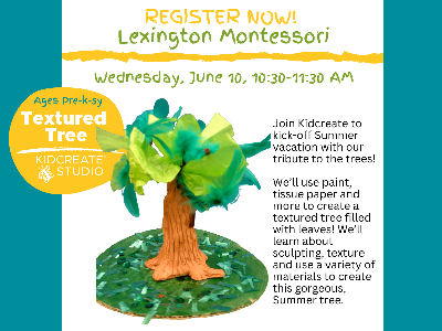 Lexington Montessori: Textured Tree