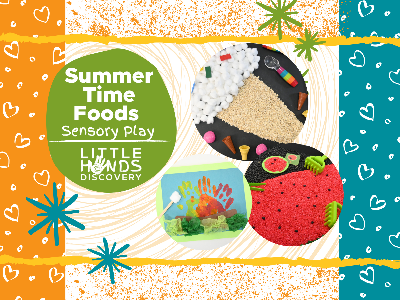 Kidcreate Studio - Woodbury. Summer Time Foods Sensory Play (12 months-6 Years)